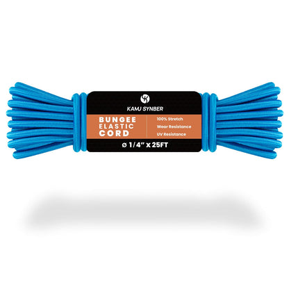 Bungee Cord 1 (Blue / 1/4" x 25FT)