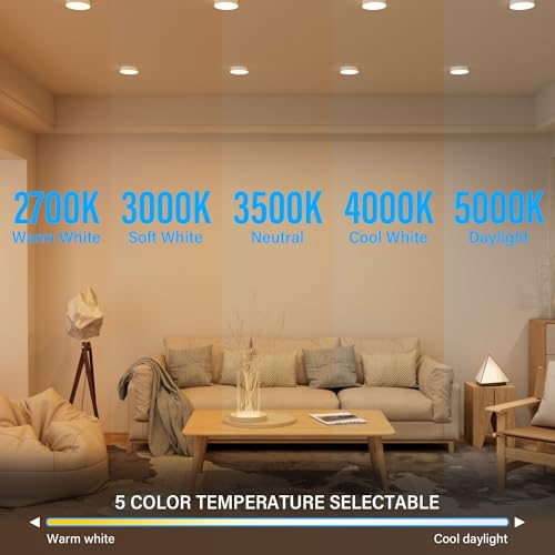 5 Inch Edgeless Surface Mount LED Ceiling Light