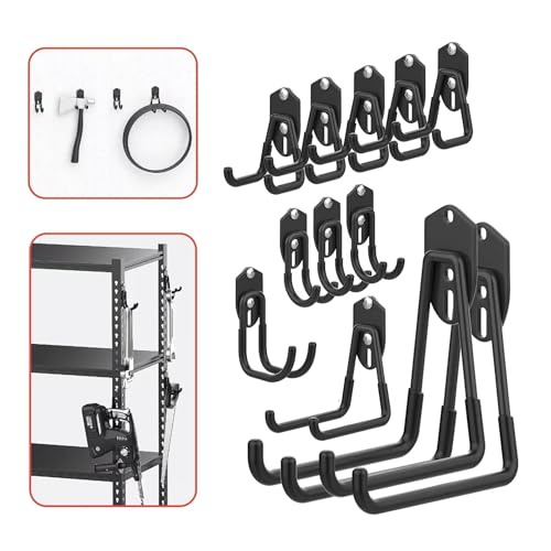 Garage Wall Mounted Garden Tool Hooks