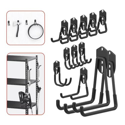 Garage Wall Mounted Garden Tool Hooks