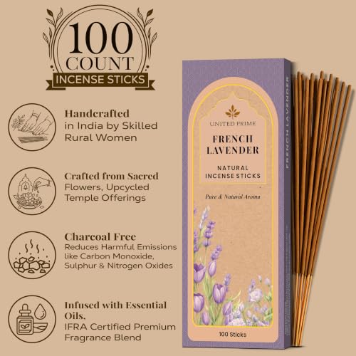 Pure Lavender Incense Sticks (Lavender)