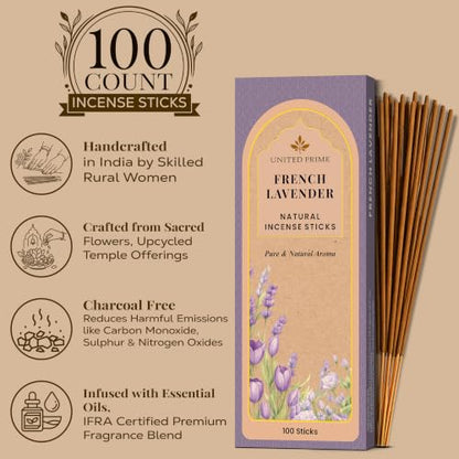 Pure Lavender Incense Sticks (Lavender)