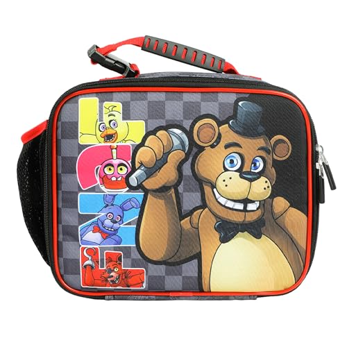 Five Nights at Freddy's Insulated Lunch Kit (Five Nights Grey)