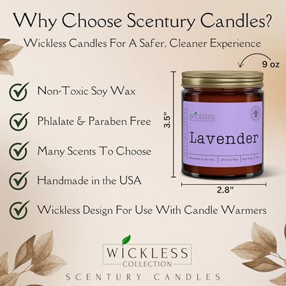 Wickless Candles for Candle Warmer Lamp
