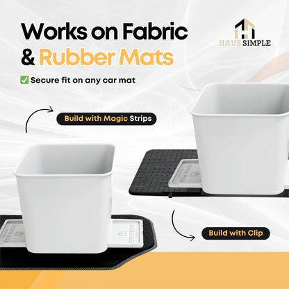 Car Trash Can (White)