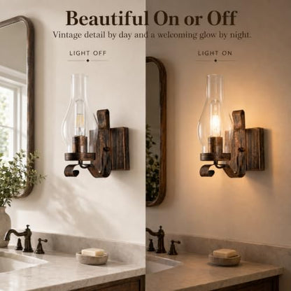 Vintage Bathroom Vanity Light