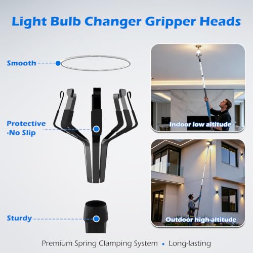 Light Bulb Changer for High Ceilings