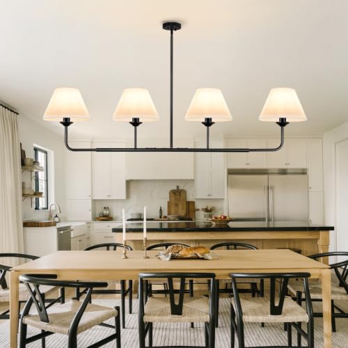 Black Chandelier Dining Room