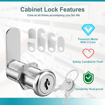 Cabinet Locks with Keys