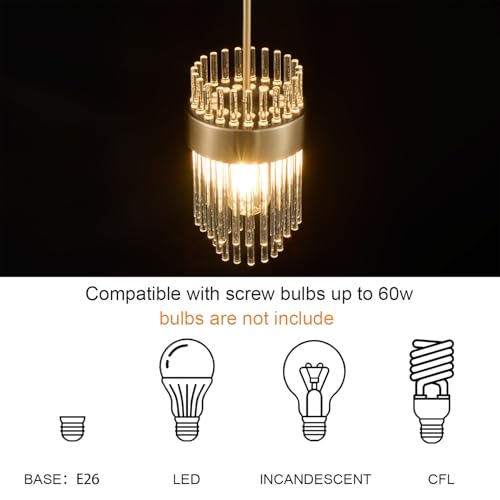 Gold Long Pendant Lights Kitchen Island P