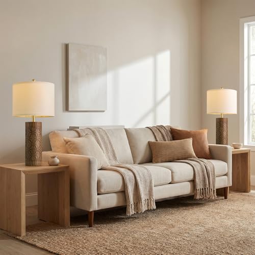 26" Farmhouse Table Lamps Set of 2