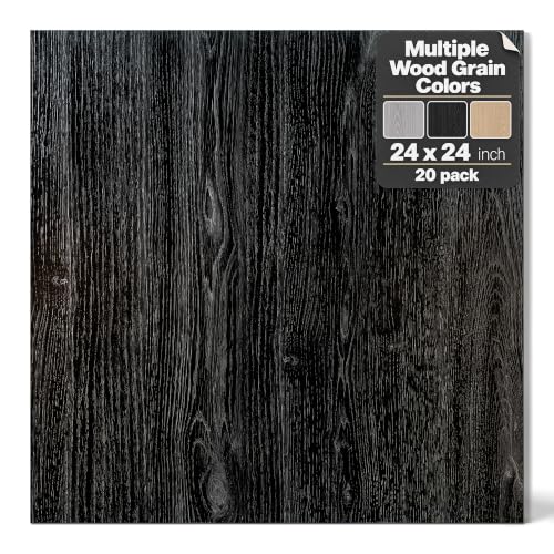 Peel and Stick Floor Tile 24 x 24 inch