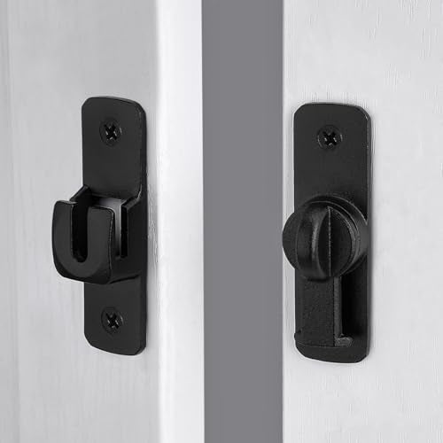 Matte 90 180° Flip Barn Door Latches