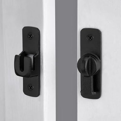 Matte 90 180° Flip Barn Door Latches