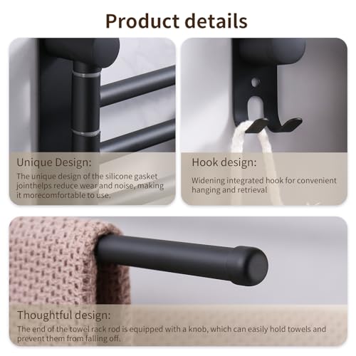 Swivel Towel Rack