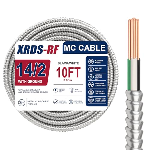14 AWG 2 Metal Clad (10FT / 14AWG/2)