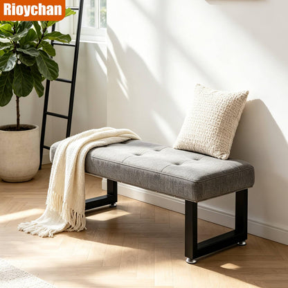 Metal Coffee Table Legs 16" H x 17.7" W Heavy Duty Set of 2 Black (H16" × W17.7" Square)