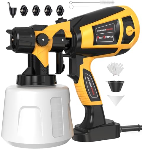 Cordless Paint Sprayer Electric Spray Paint Gun with High Capacity Container Easy to Clean for House Painting