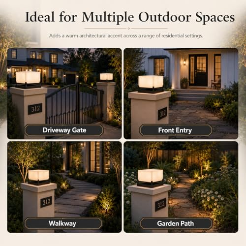 Modern Outdoor Post Light
