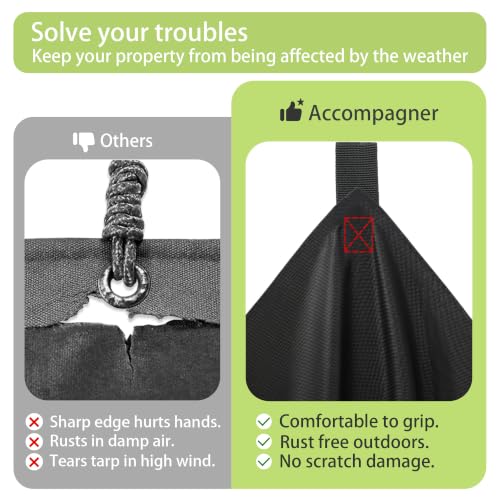 Black Tarps Heavy Duty Waterproof 16x20ft (Black / 16x20ft)
