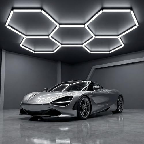 Hexagon Garage Lights 240W 28800LM