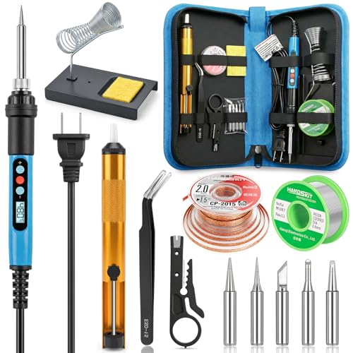 90W Digital Soldering Iron Kit