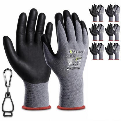 Safety Work Gloves Men (12/XXX-Large)