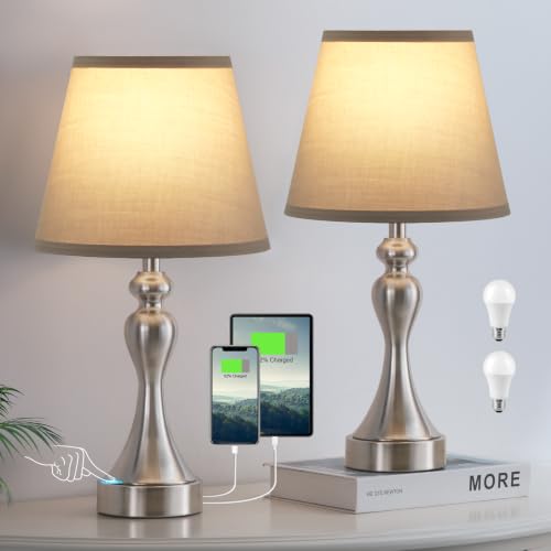 Bedroom Lamps Set of 2