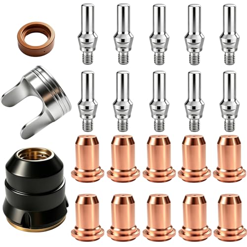 23PCS IPT60 Plasma Cutter Torch Consumables Kit