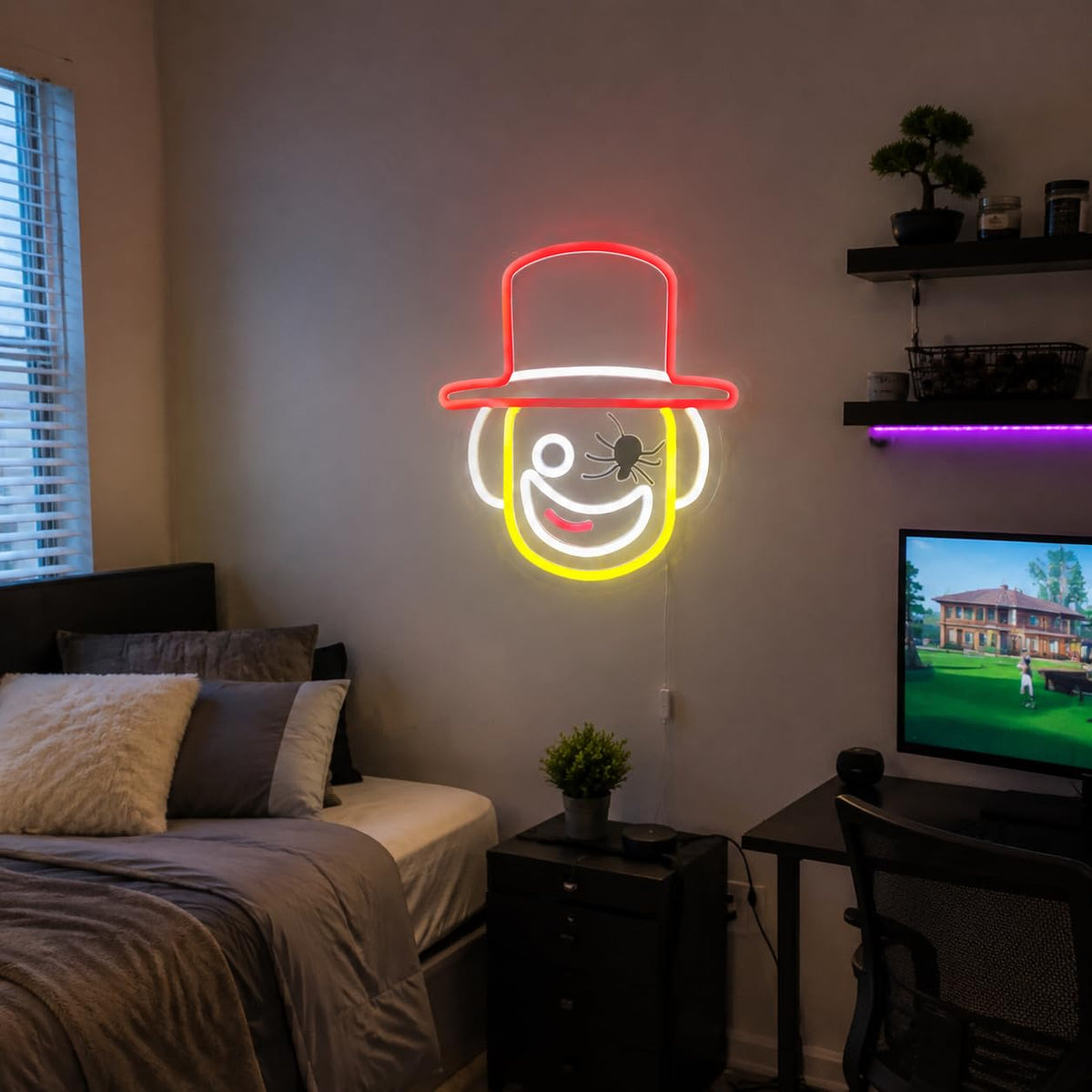 Sammy Neon Signs for Wall Decor (Red-Sammy)