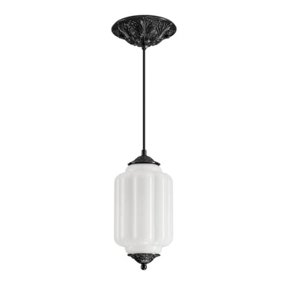 Vintage Glass Pendant Light