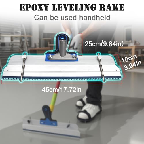 18 Inch Complete Self Leveling Epoxy Floor Tool Kit