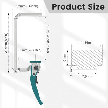 Quick Release Ratcheting Table Clamp