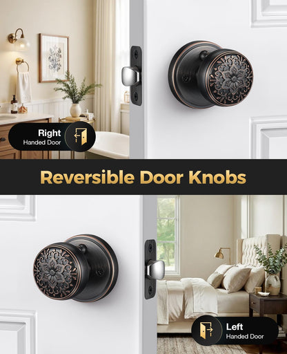 Oil Rubbed Bronze Door Knobs (Oil Rubbed Bronze)
