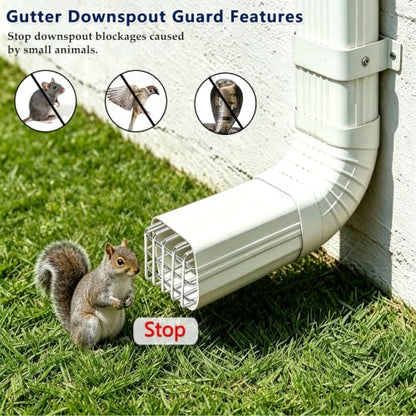 Gutter Downspout Guard 304 Stainless Steel
