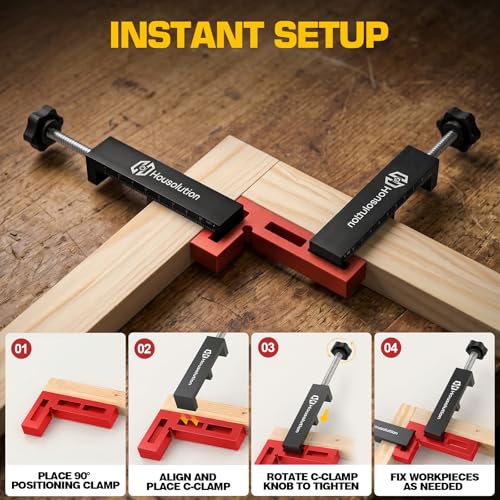 90 Degree Corner Clamps for Woodworking