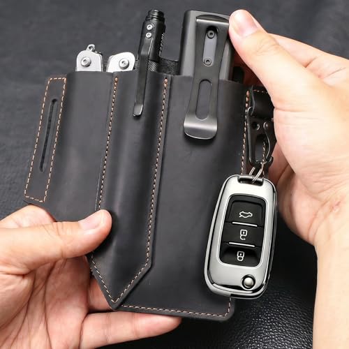 Leather Multitool Sheath for EDC Tools