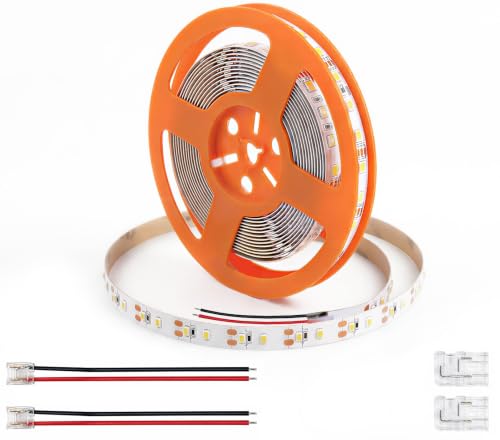 12V RV LED Strip Lights with 2 Set Transparent Connectors[16.5ft]