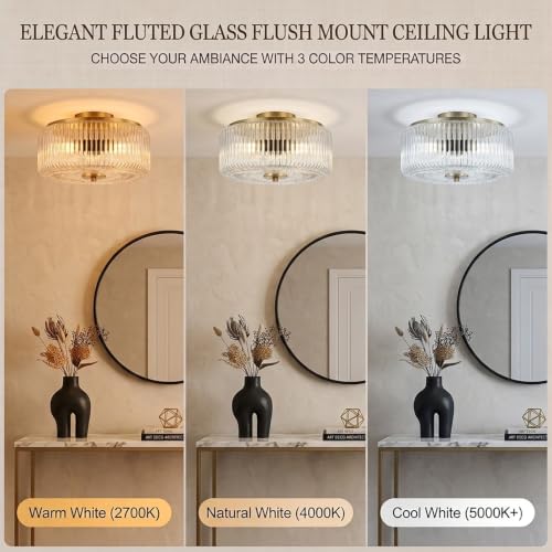 3 Light Flush Mount Ceiling Light