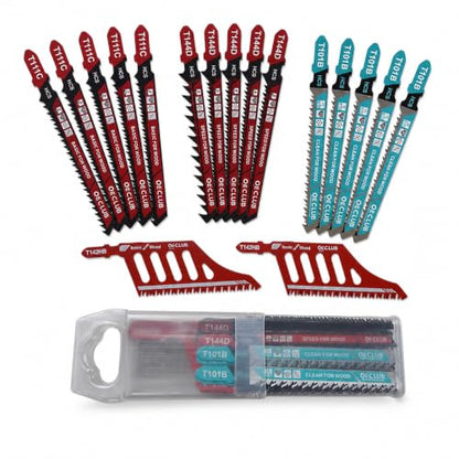 Jigsaw Blades Set withStorage Case