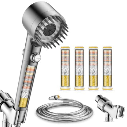 Filtered Shower Head with Handheld
