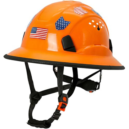 Full Brim Hard Hat Type 2 Class C Safety Helmet with Vents