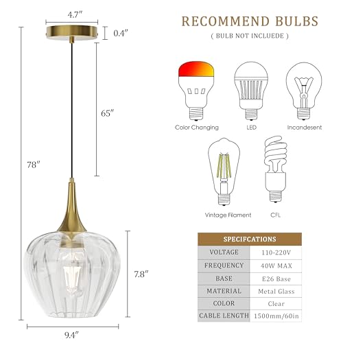 Pendant Lighting for Kitchen Island