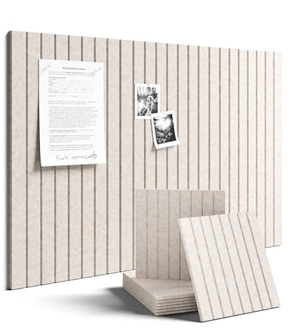 Felt Bulletin Board Tiles Large 48" x 36" Cork Board Alternative