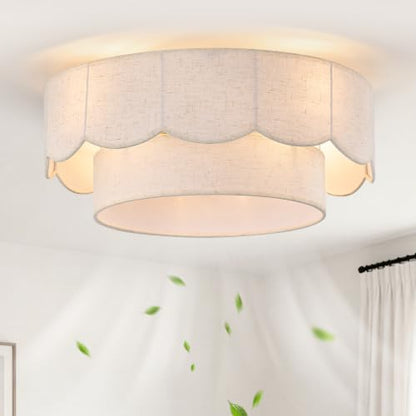 Boho Caged Fandelier Ceiling Fan with Light