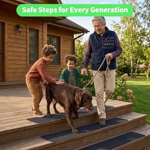 Outdoor Stair Treads Non Slip (black)