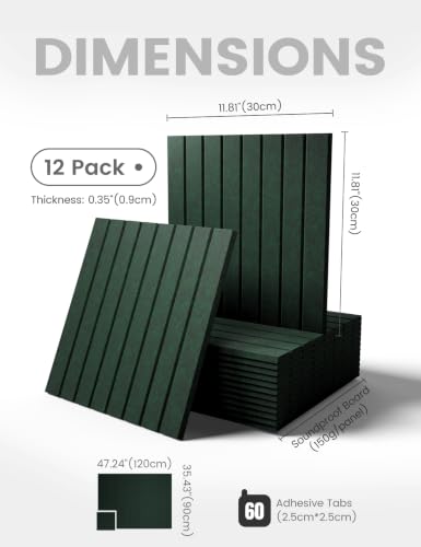 48" x 36" Large Felt Bulletin Board (Christmas Green / Fine-stripe 12-pack)