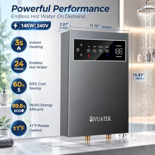 Tankless Water Heater Electric 240V
