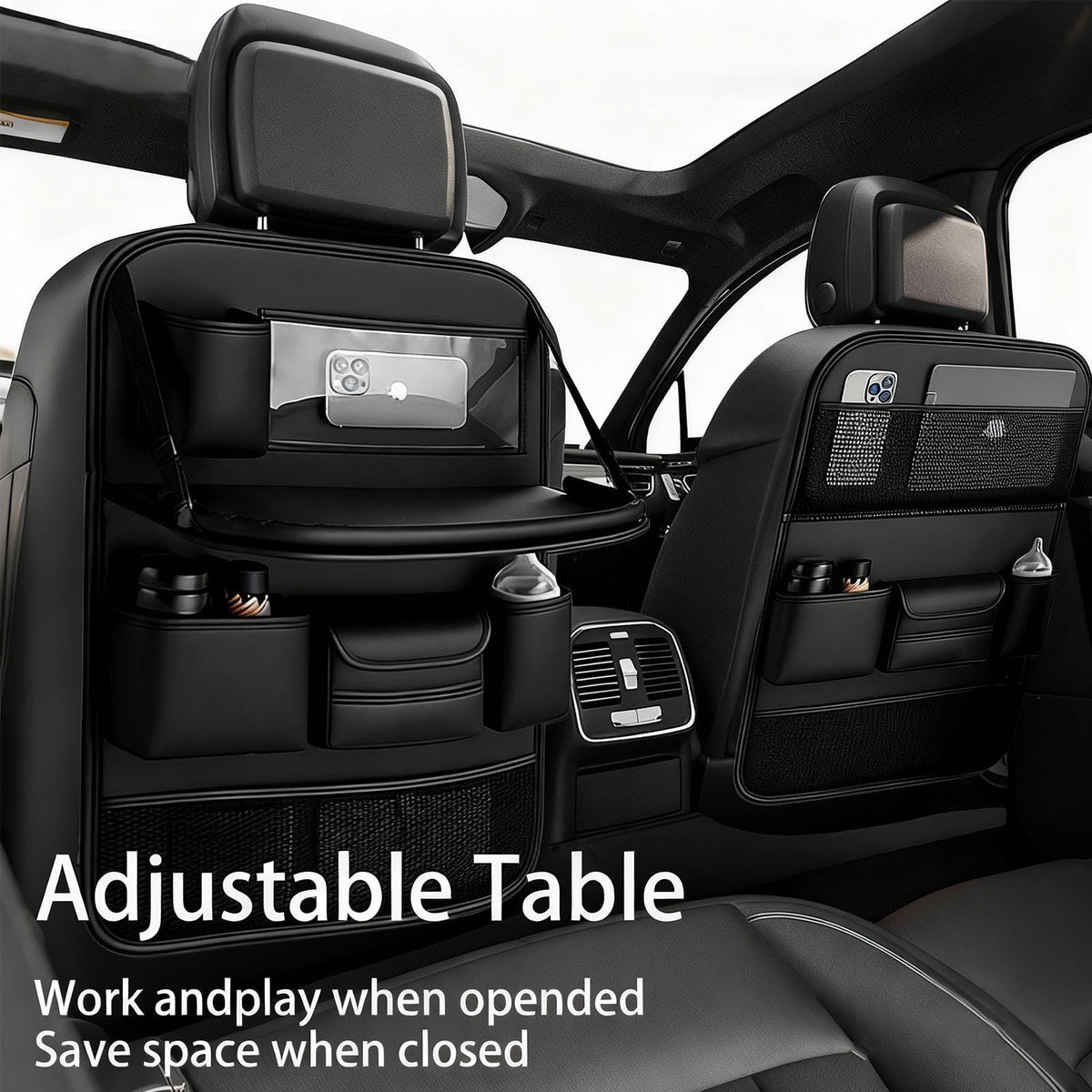 Car Seat Organizers (Black)