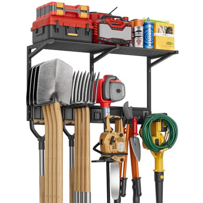 Garage Wall Organizer with Storage Shelves